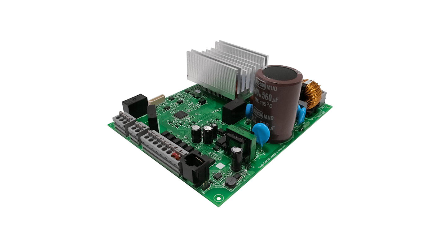 Scheda driver monofase Carlo Gavazzi RVDS120055F, azionamento a frequenza variabile 230 V, 2,5 A, facile installazione.