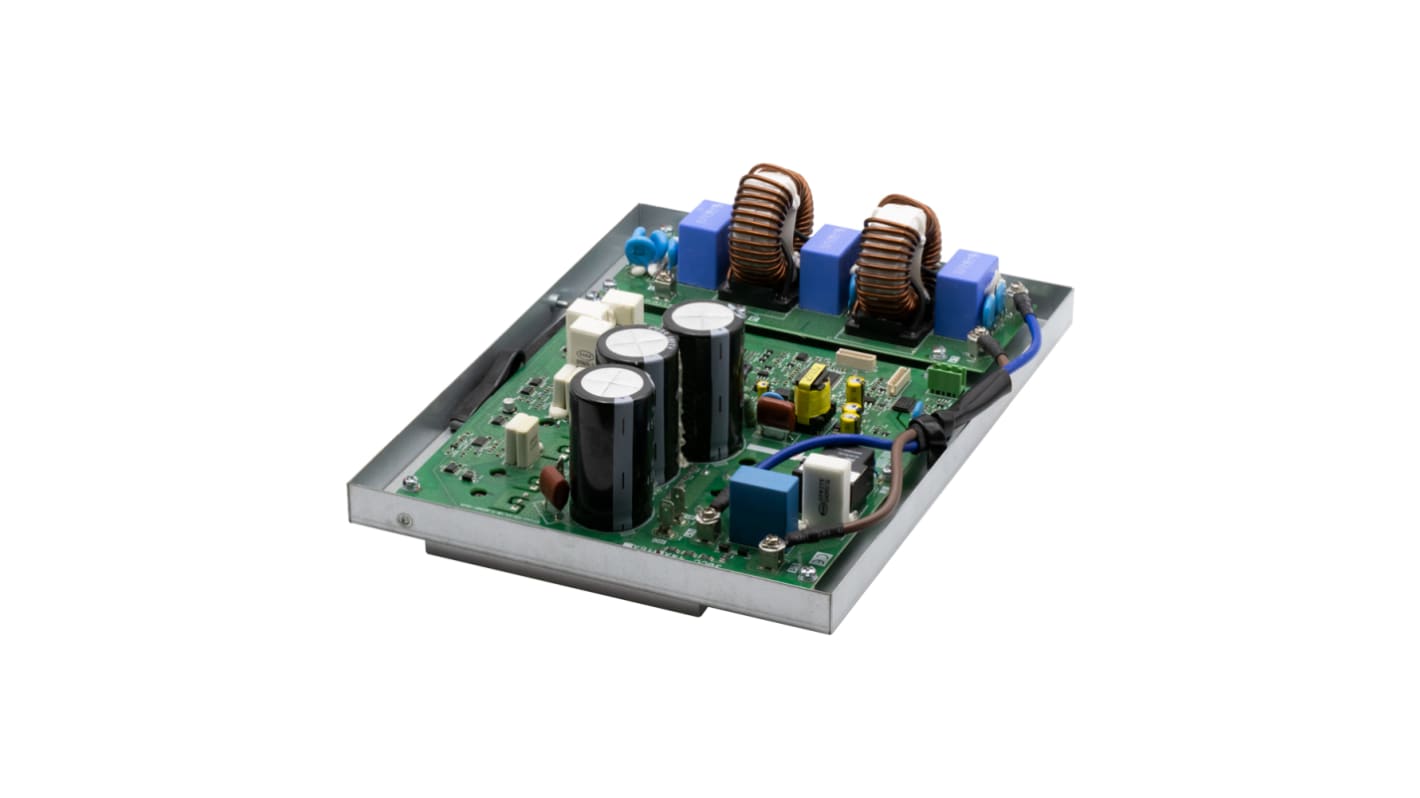 Scheda driver monofase Carlo Gavazzi RVPM1200500FP, 16 A, 230 V, per compressori a magnete permanente e motori brushless.