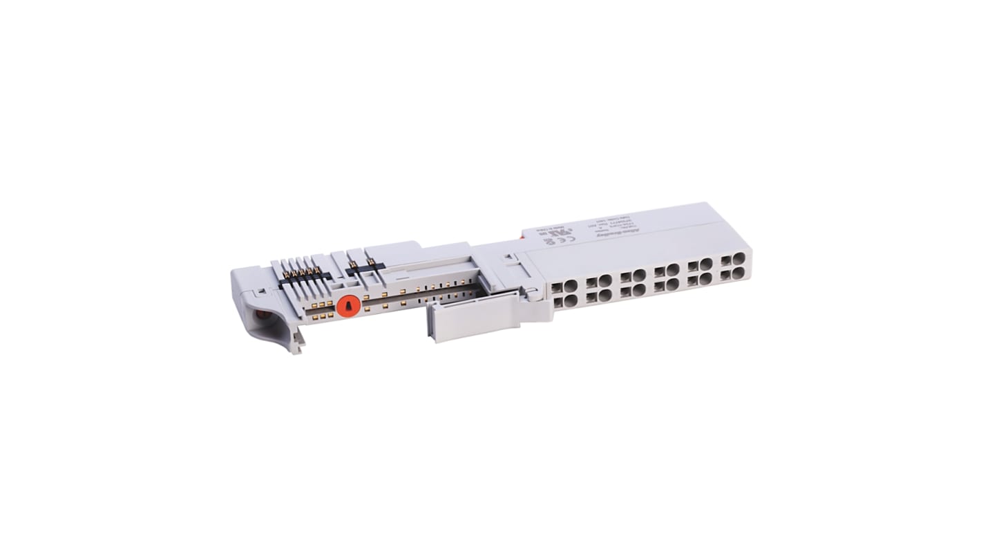 Morsetto monopezzo Rockwell Automation 1734-TOP3 con 12 terminazioni e morsetto a vite per Moduli I/O. Dimensioni: 49 x 12 x 168 mm. Soluzione affidabile e performante.