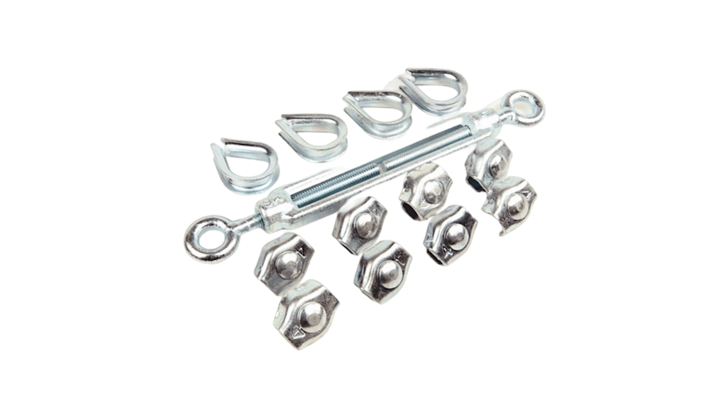 Kit di tensionatori Rockwell Automation 440E-A09125: regolazione corda 300mm, IP30, -25/+80°C, 500N. Ideale per applicazioni industriali.