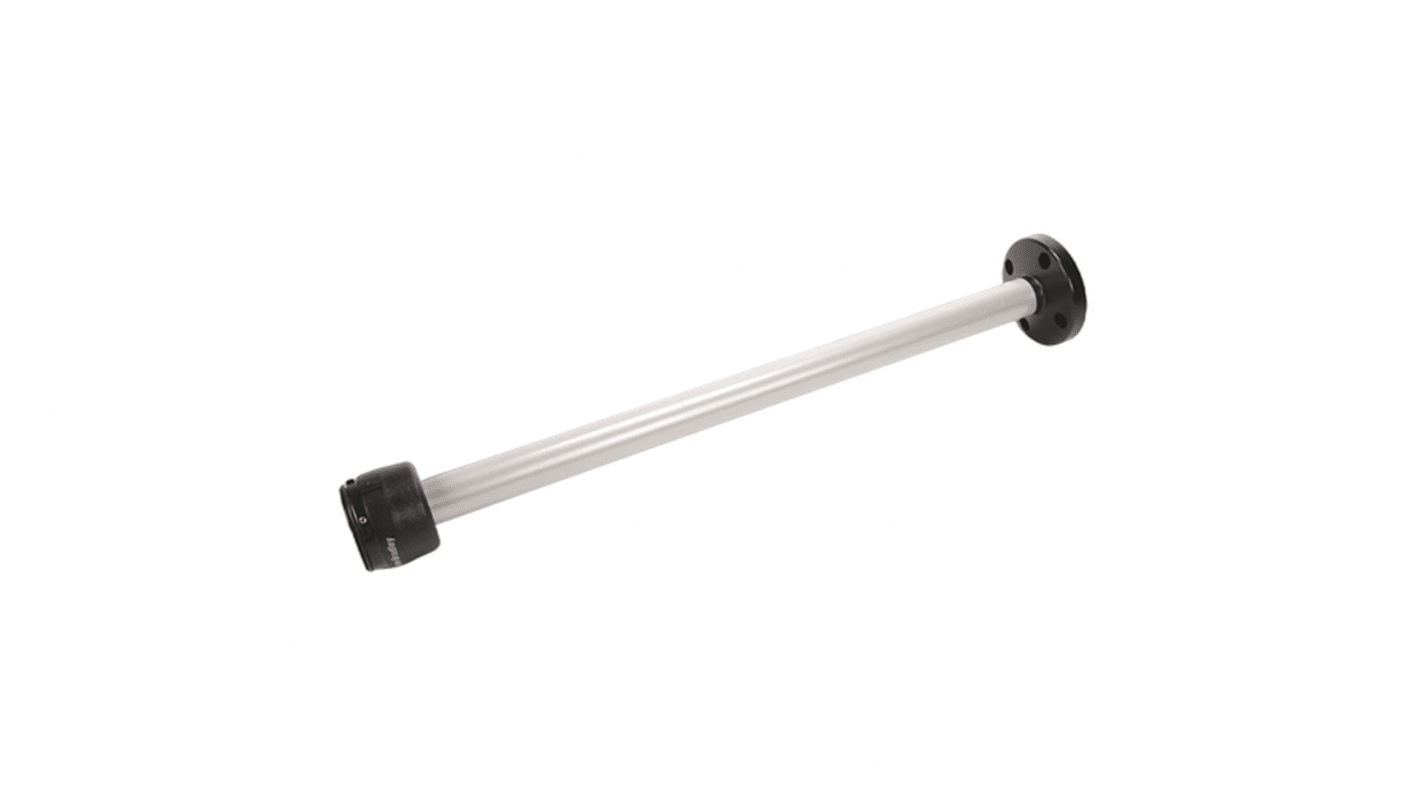 Base di montaggio Rockwell Automation 855E-BPM60C per polo luminoso impilabile, contenitore nero con cappuccio incluso.