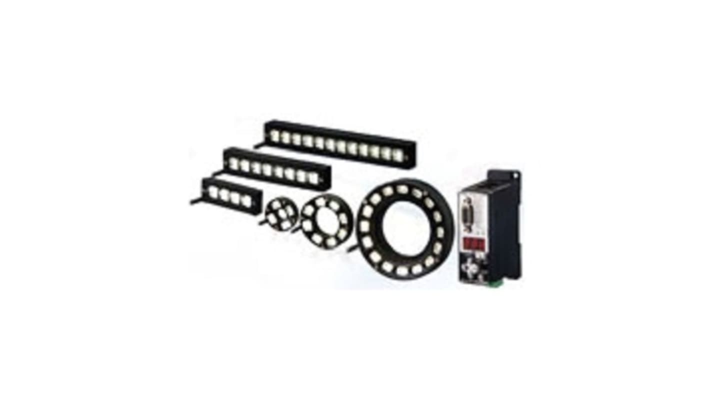 Omron FL-DR90PL, staffa e piastra di montaggio per sensori Vision Serie FL, ottimizza spazio e cablaggio nel pannello di controllo.