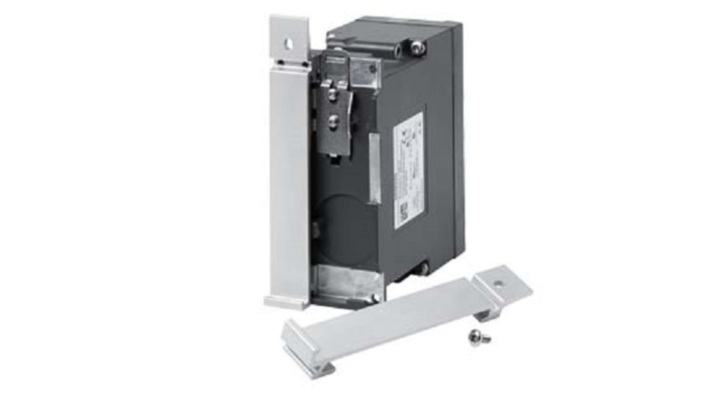 Kit di montaggio Siemens 6GK5980-2EA00-0AA1 per dispositivi SCALANCE, compatibile con S7, progettato per montaggio su guida.