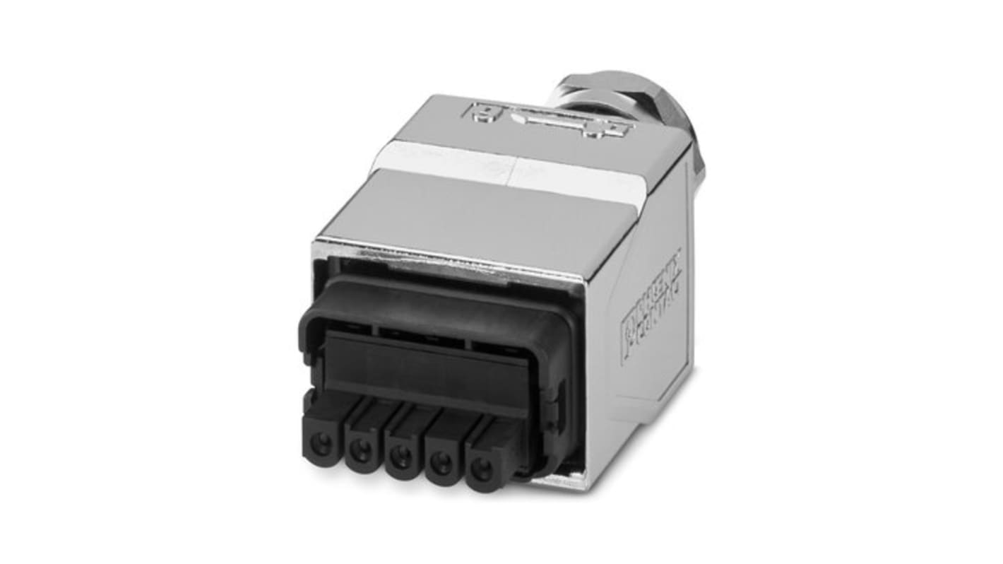 Zoccolo relè Phoenix Contact 1421785, in zinco pressofuso, grado di protezione IP65/IP67, per applicazioni industriali.