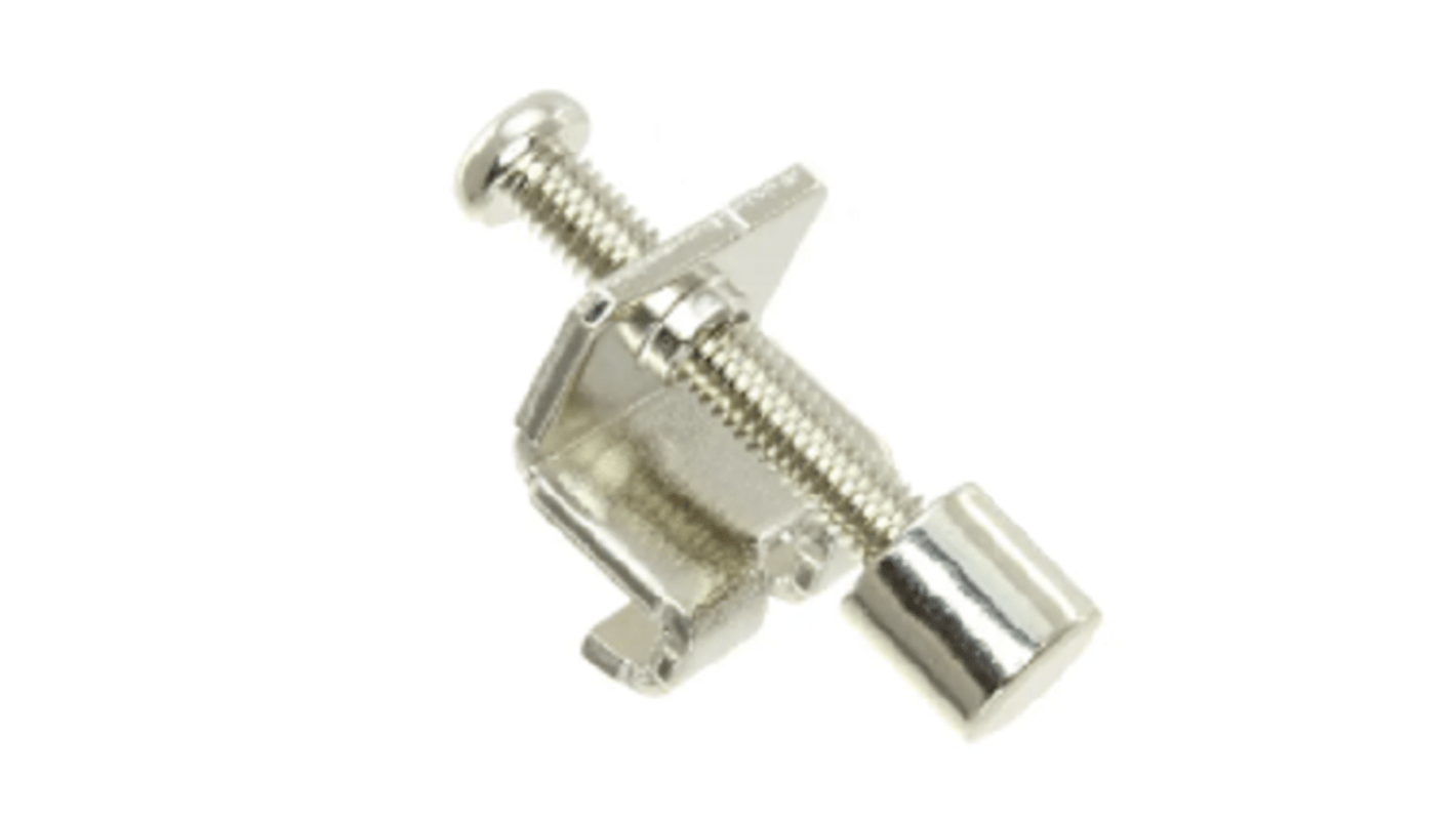 Staffa di montaggio Omron NB-ATT01 per terminali HMI Serie NB, confezione da 10 unità, progettata per installazione sicura.