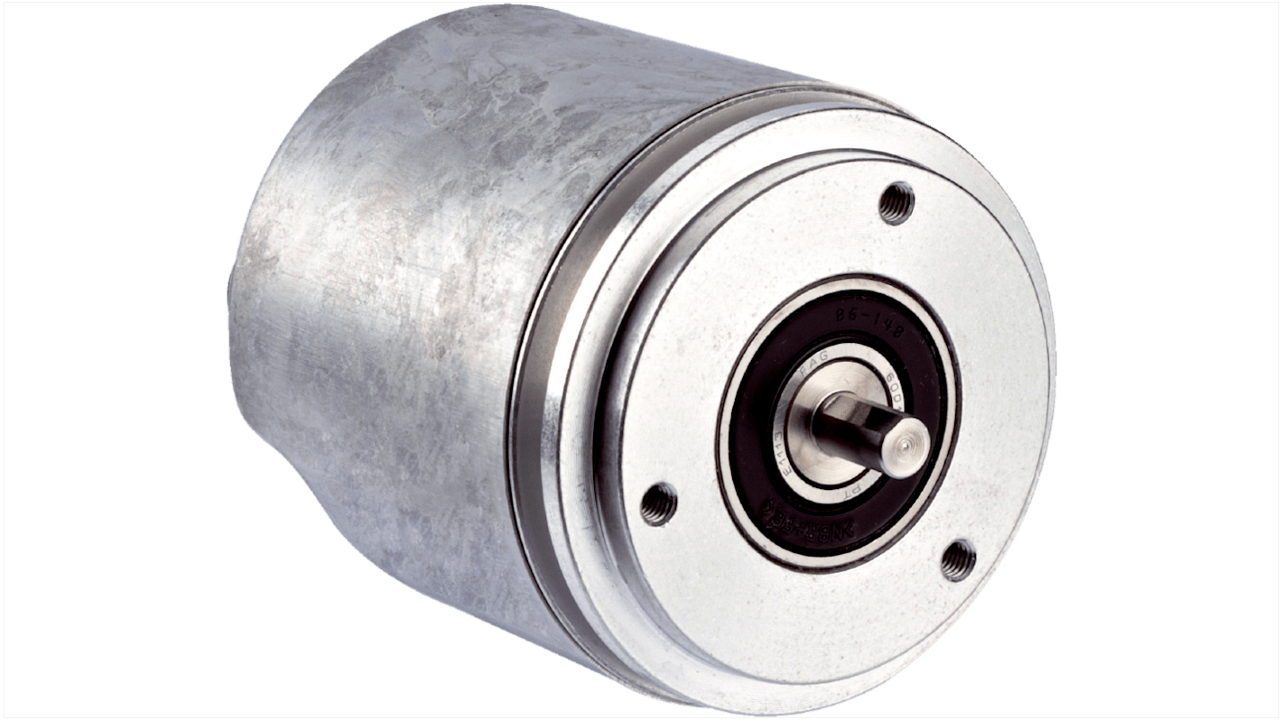 Encoder assoluto Sick AFS60A-S1EB262144, flangia, 6mm, EtherCAT, 18 bit, IP67, 60x60x75mm, -40/+85°C.