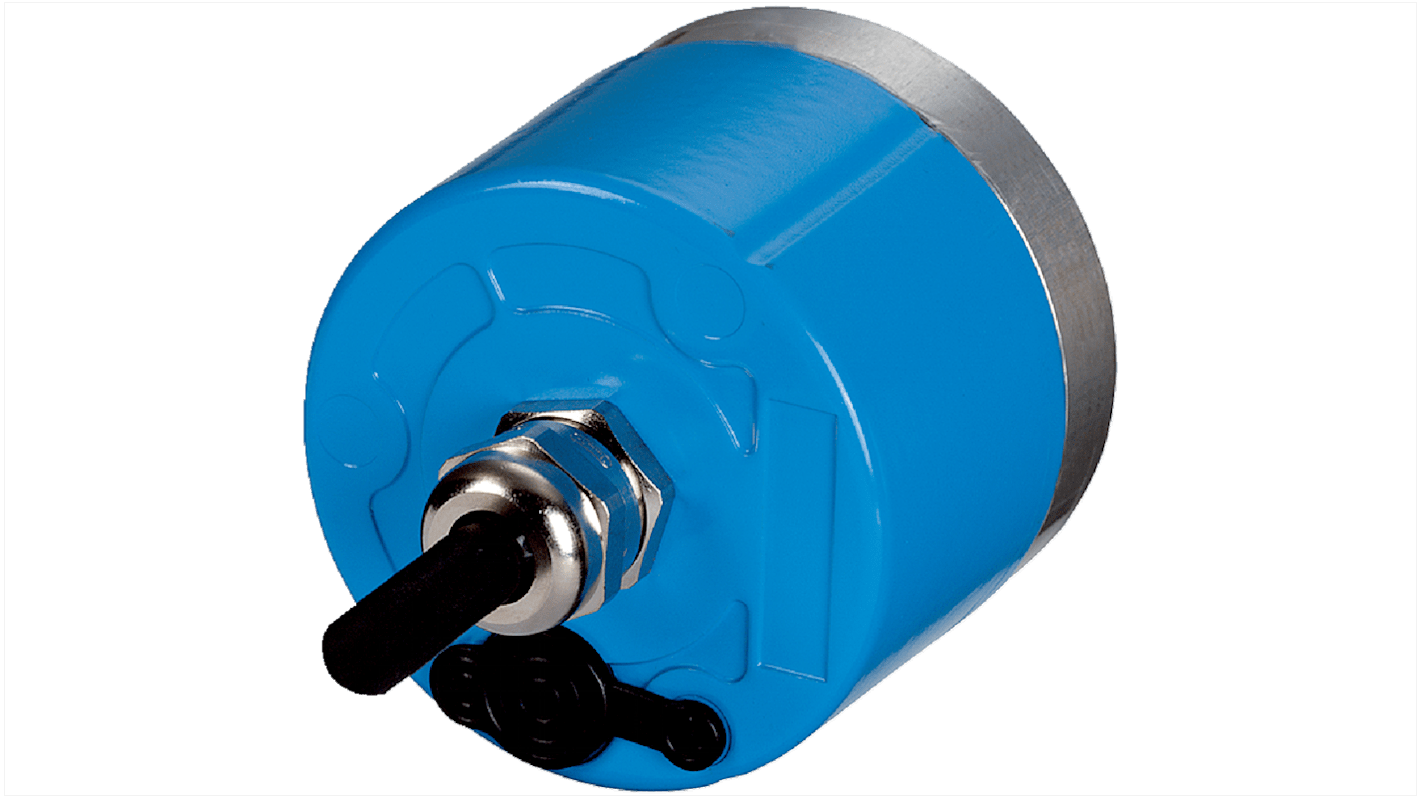 Encoder assoluto Sick ARS60-A4T02048, 10mm, uscita SSI, risoluzione 15 bit, montaggio a flangia, dimensioni 60x60x62 mm.