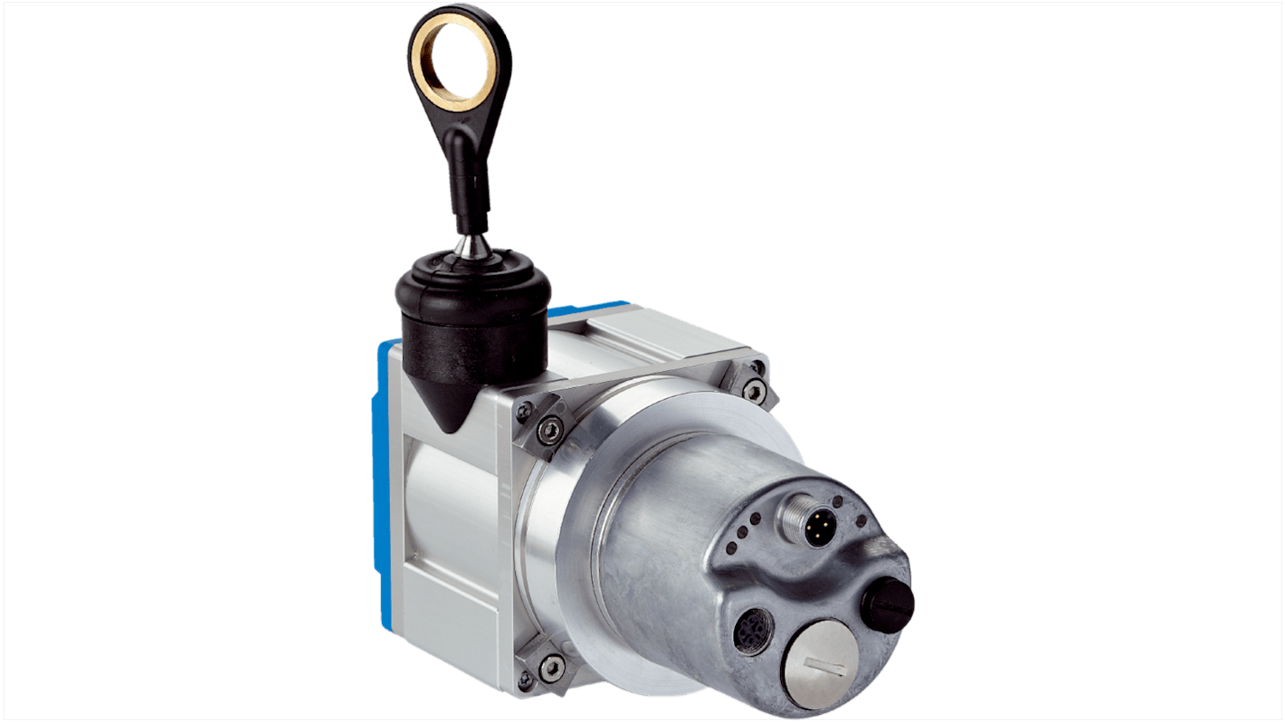 Encoder a filo Sick BTF08-I1BM0299 con uscita Ethernet IP, lunghezza misurazione fino a 50 m, montaggio a flangia.