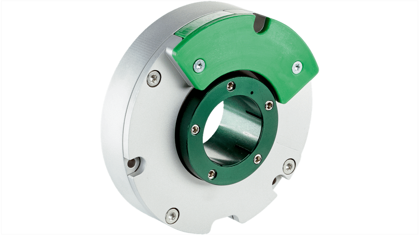 Encoder assoluto Sick SES70-HN025AK22, 32 impulsi/giro, montaggio diretto, diametro albero 25 mm, IP40, altezza 79 mm.