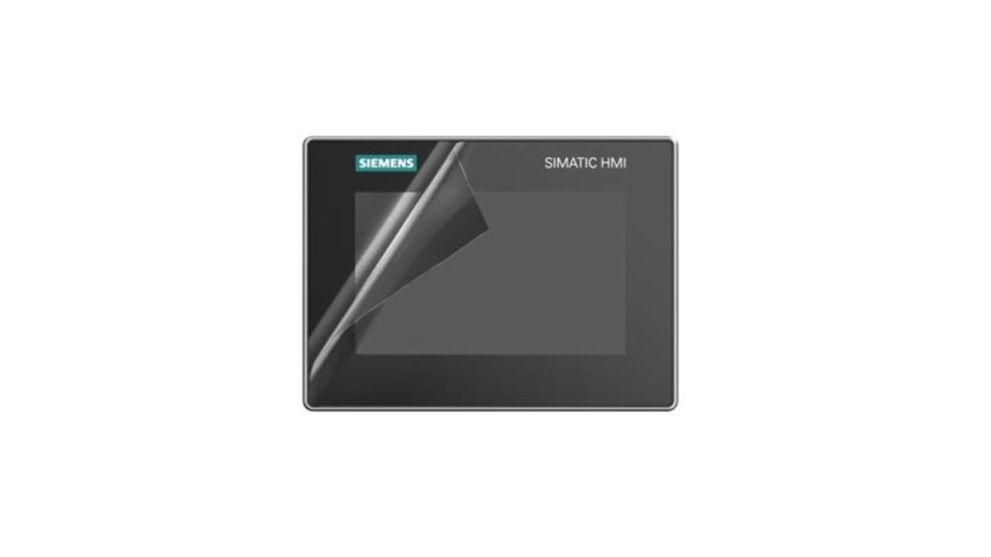 Pellicola protettiva Siemens 6AV6881-0MJ22-0AA0 per HMI SIMATIC, 12 pollici, in poliestere, adesivo silicone, anti-sporco.