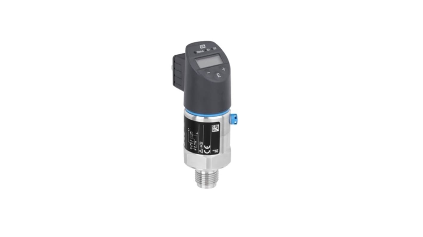 Sensore di pressione Endress+Hauser PTC31B-AA7M1MGBWBJA, compatibile con fluidi, precisione 0,3%, max 40bar, design compatto.