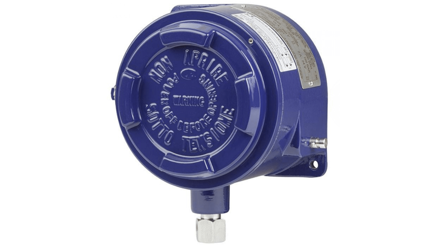 Sensore di pressione relativa WIKA 48800611, 6bar max, uscita SPDT, precisione 0,5%, robusto per ambienti difficili.