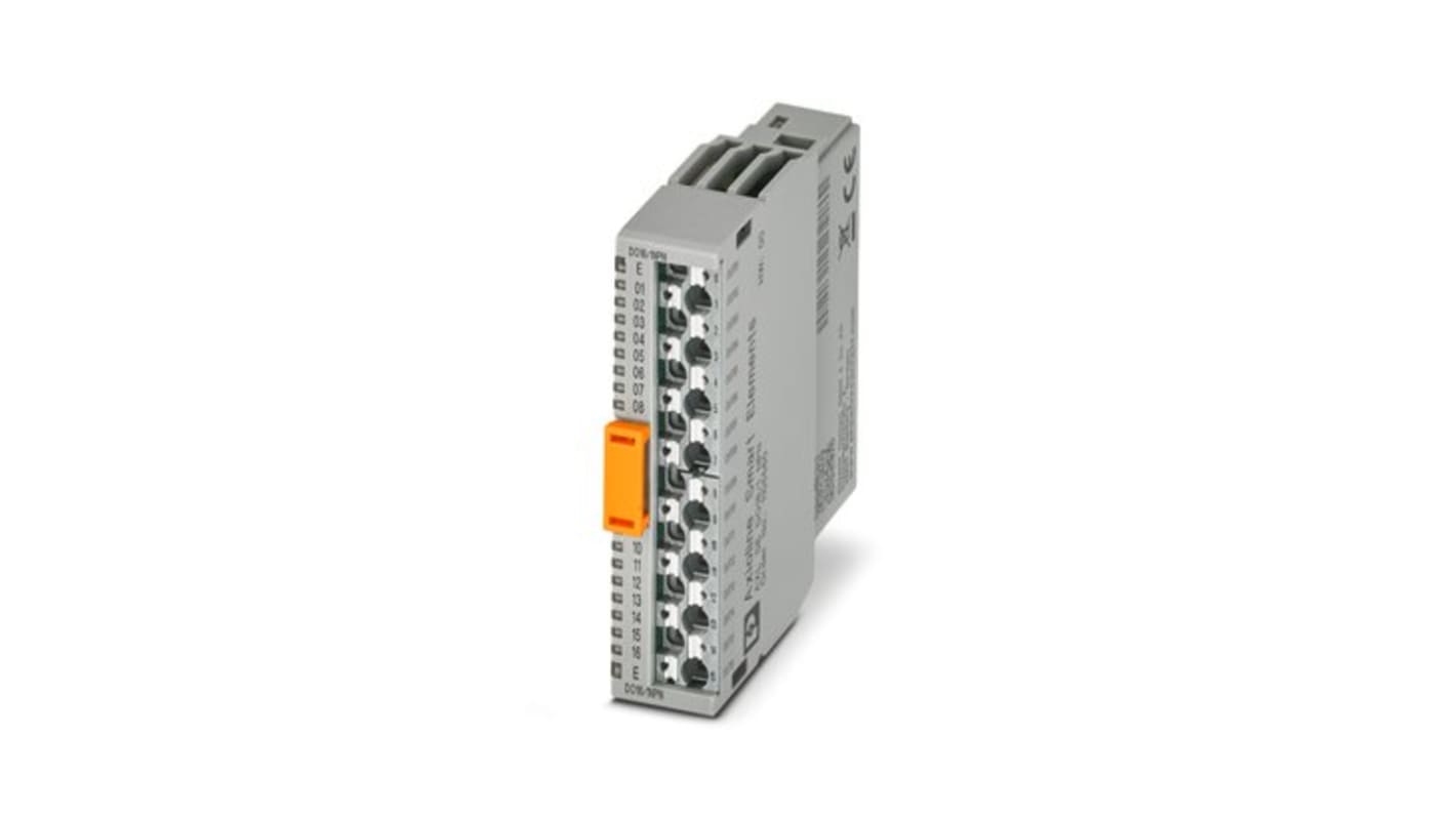Modulo I/O digitale Phoenix Contact 1105560, serie AXL SE, 16 ingressi NPN, 24 V CC, grado di protezione IP20, colore grigio traffico.