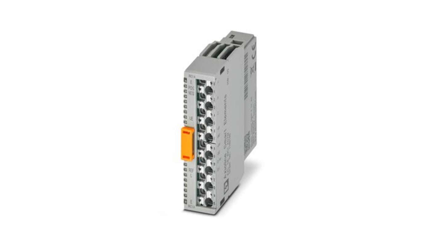 Modulo I/O digitale Phoenix Contact 1182185, per segnali da encoder asimmetrici, rilevamento impulsi fino a 300 kHz.