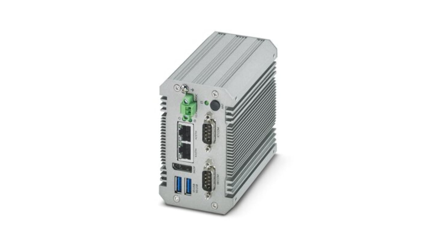 Phoenix Contact - 1185423 Computer industriale PLCnext Intel Celeron IP30 per cloud computing e raccolta dati. Compatibile con IEC 61131-3 e MATLAB Simulink.