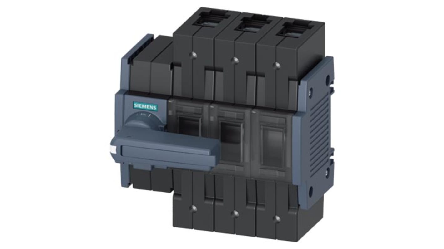 Sezionatore interruttore Siemens 3KD3032-2NE10-0, 100A, 3 poli, azionamento frontale, scollegamento di sicurezza.