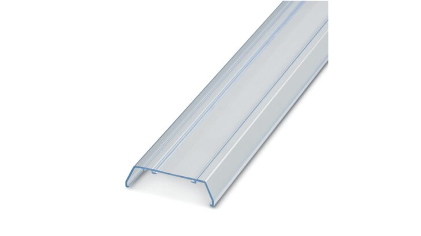 Profilo di copertura in PVC Phoenix Contact 3059139 per morsettiere, ecocompatibile e sicuro. Adatto per coprire morsettiere senza sostanze pericolose.