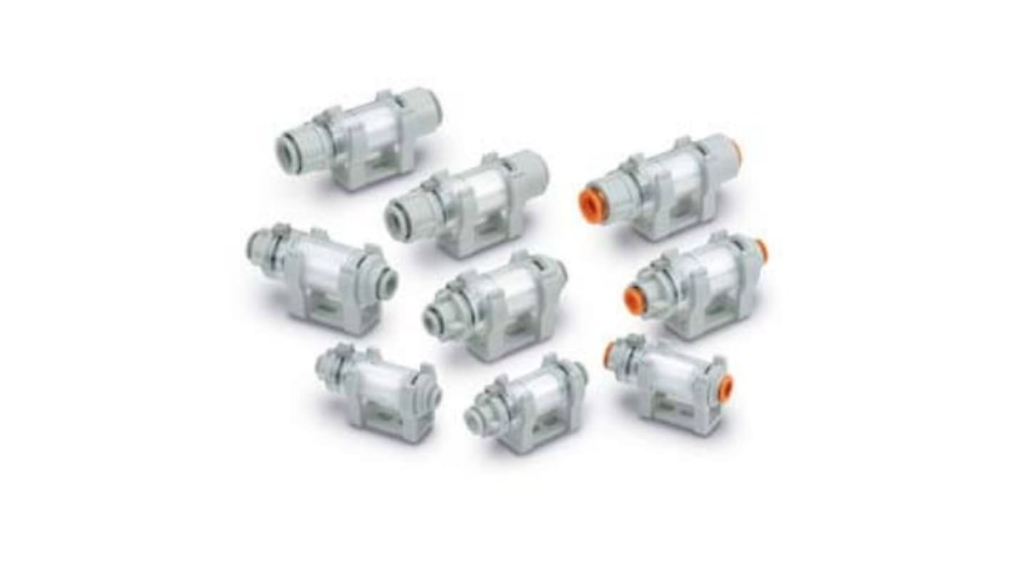 Filtro SMC ZFC76 per aspirapolvere, grado di filtrazione 5μm, attacco 10 mm, portata massima 650L/min.