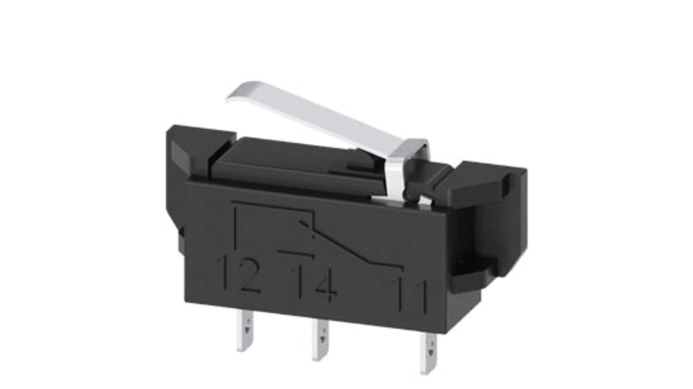 Contatto ausiliario Siemens 3NP19101FA00, 1CO, compatibile con sezionatori fusibili serie 3NP1, approvato EAC.