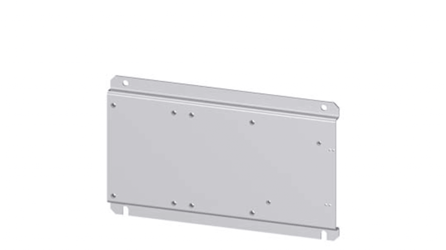 Piastra di base Siemens 3RA19622E per montaggio di tre contattori 3RT1, compatibile con avviamento stella-delta, approvazione EAC.