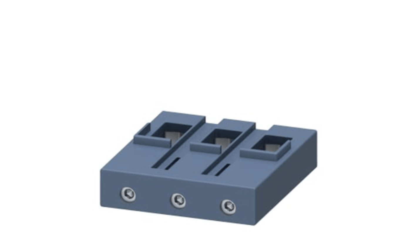 Morsettiera Siemens 3RT29464G per contattori S3, 3 poli, compatibile con 3RT2.4, approvata UL e CE.