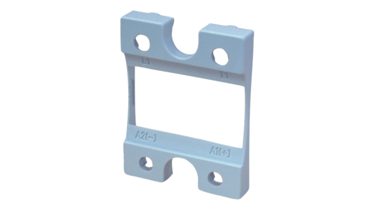 Coperchio di sicurezza tattile Carlo Gavazzi RMIP20 per relè allo stato solido, grado di protezione IP20, compatibile con la serie RMIP.