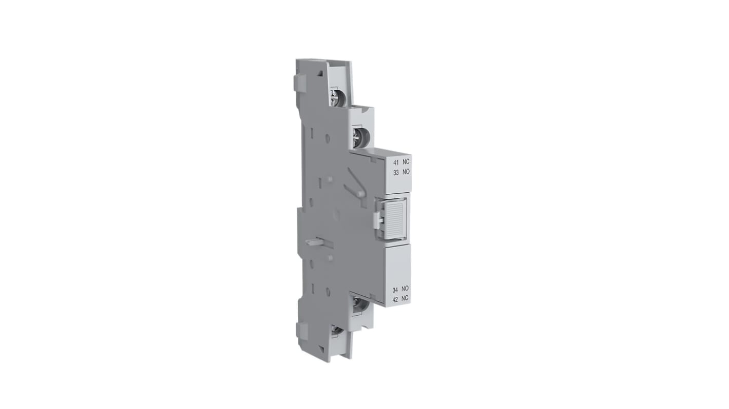 Contatto ausiliario Rockwell Automation 140MT-C-ASA20 per interruttore automatico, montaggio laterale destro, aggiunge 9 mm.
