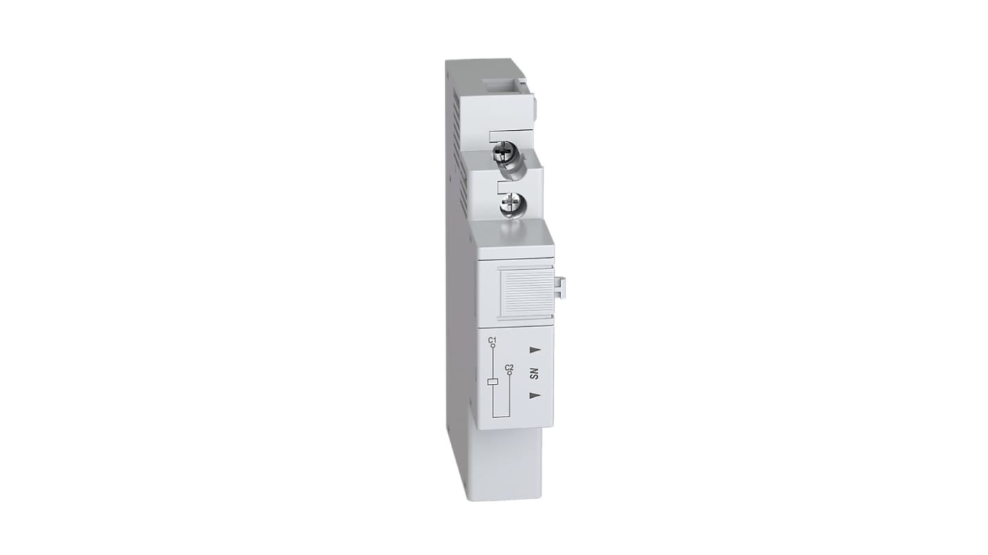 Unità di scatto Rockwell Automation 140MT-C-SNK per interruttori automatici, montaggio a sinistra, aggiunge 18 mm di larghezza.