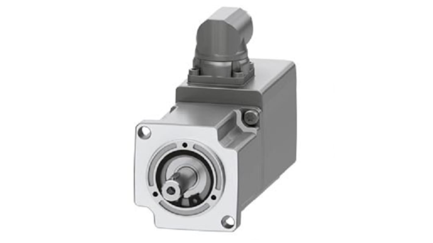 Servomotore Siemens 1FK2102-0AG00-1SA0, sincrono a magnete permanente, 0,56 Nm, 230-240 V, 3000 giri/min, design compatto.