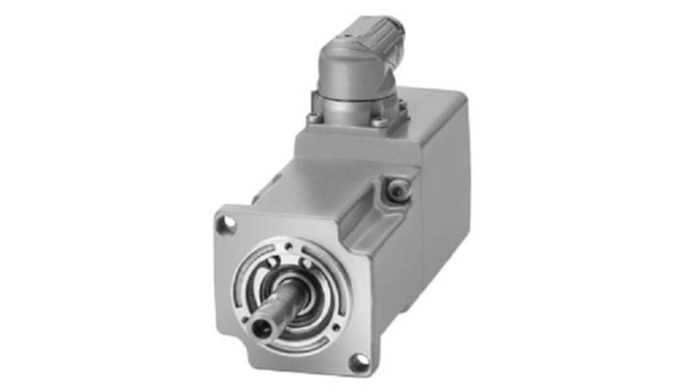 Servomotore Siemens 1FK2102-0AG10-0SA0, sincrono a magnete permanente, 0,56 Nm, 230-240 V, 3000 giri/min, design compatto.