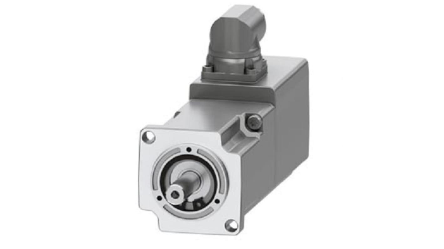 Servomotore Siemens 1FK2102-1AG00-0SA0, sincrono a magnete permanente, 0,1 kW, 3000 giri/min, coppia massima 1,11 Nm.