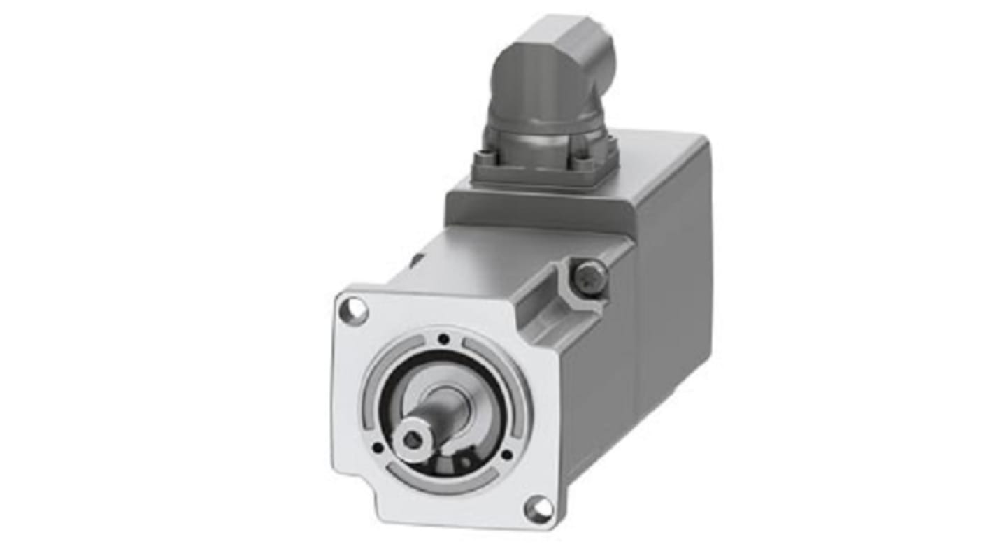 Servomotore Siemens 1FK2102-1AG01-0MA0, sincrono a magnete permanente, 0,1 kW, 3000 giri/min, coppia massima 1,11 Nm.