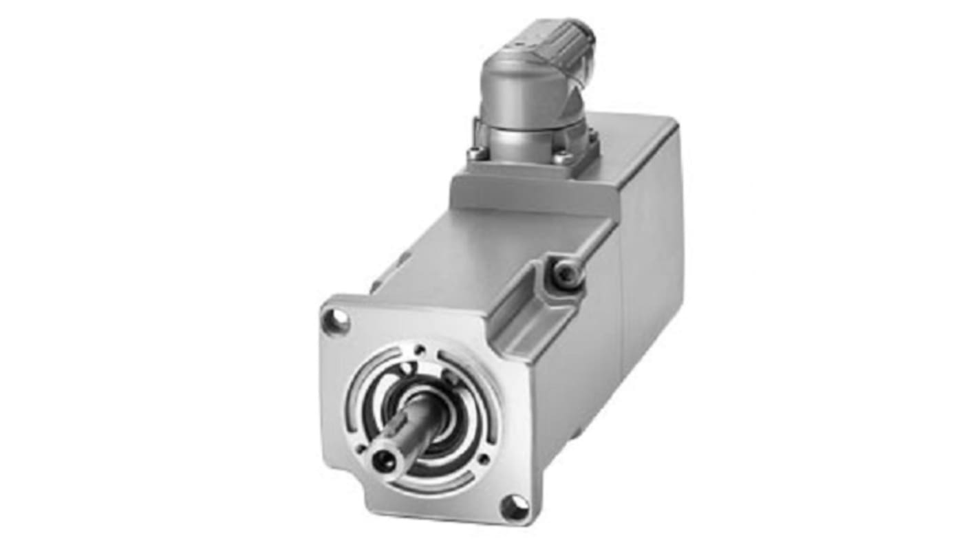 Servomotore Siemens 1FK2102-1AG01-1SA0, sincrono a magnete permanente, 0,1 kW, 3000 giri/min, coppia massima 1,11 Nm.