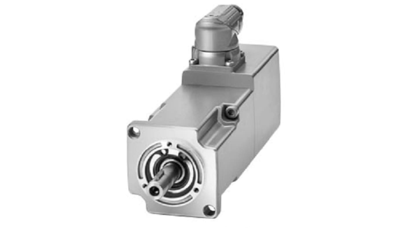 Servomotore Siemens 1FK2102-1AG10-1MA0, sincrono a magnete permanente, 0,1 kW, 3000 giri/min, coppia massima 1,11 Nm.