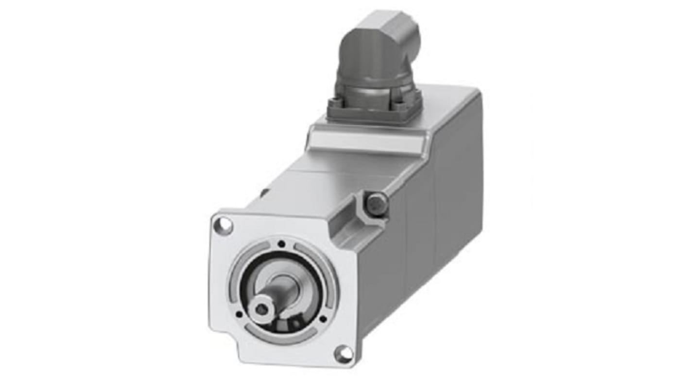 Servomotore Siemens 1FK2102-1AG11-0MA0, sincrono a magnete permanente, 0,1 kW, 3000 giri/min, coppia massima 1,11 Nm.
