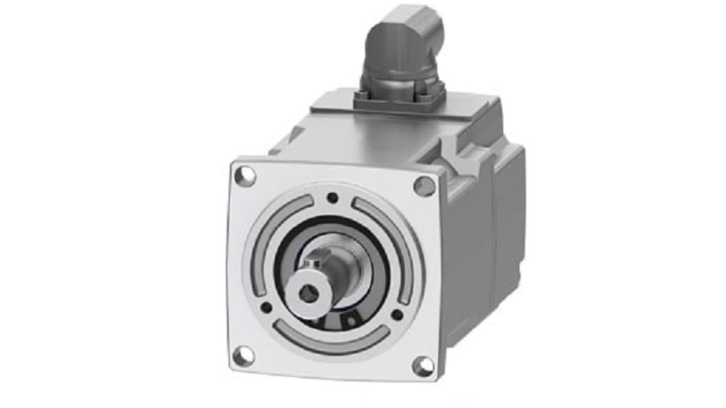 Servomotore Siemens 1FK2103-2AG00-1SA0, sincrono a magnete permanente, 0,2 kW, 3000 giri/min, coppia massima 1,95 Nm.