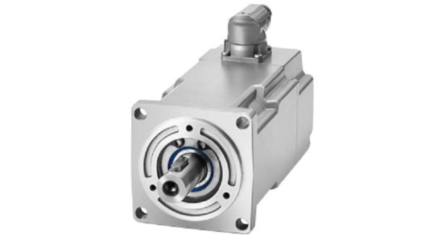 Servomotore Siemens 1FK2103-2AG00-2MA0, sincrono a magnete permanente, 0,2 kW, 3000 giri/min, coppia massima 1,95 Nm.
