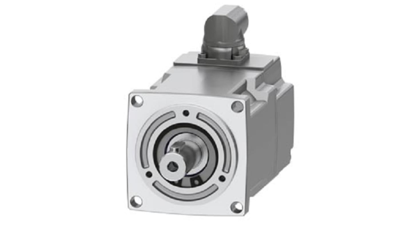 Servomotore Siemens 1FK2103-2AG01-1MA0, sincrono a magnete permanente, 0,2 kW, 3000 giri/min, coppia massima 1,95 Nm.