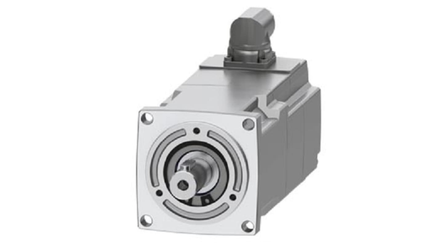 Servomotore Siemens 1FK2103-2AG10-1MA0, sincrono a magnete permanente, 0,2 kW, 3000 giri/min, coppia massima 1,95 Nm.