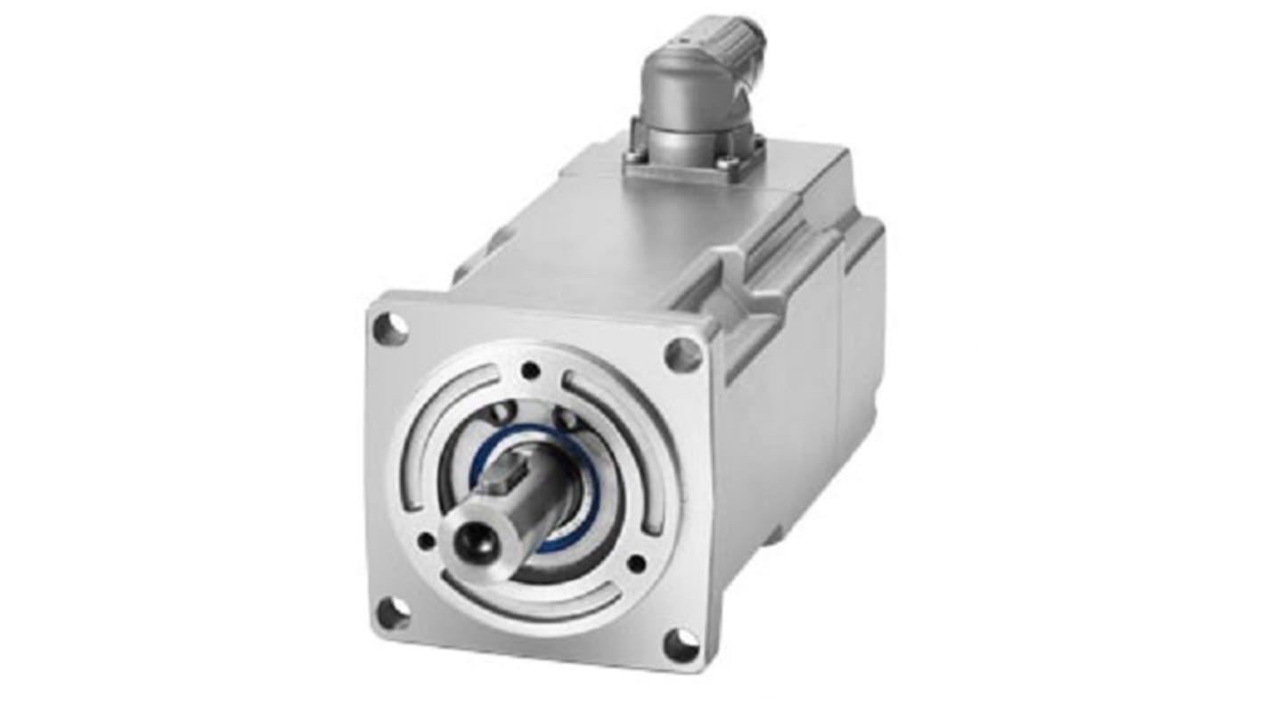 Servomotore Siemens 1FK2103-2AG11-0SA0, sincrono a magnete permanente, 0,2 kW, 1,95 Nm, 3000 giri/min, design compatto.