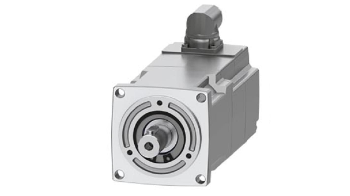 Servomotore Siemens 1FK2103-2AG11-1MA0, sincrono a magnete permanente, 0,2 kW, 3000 giri/min, coppia massima 1,95 Nm.