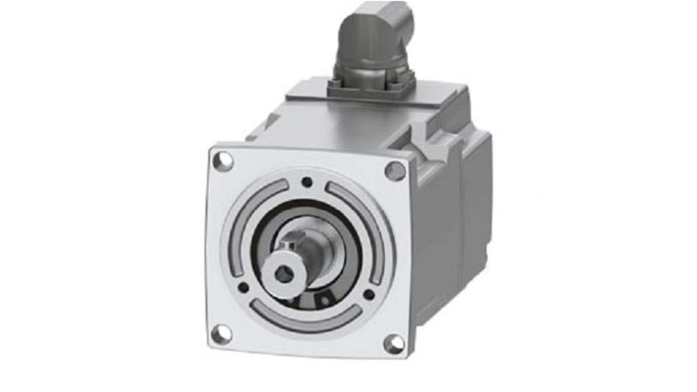 Servomotore Siemens 1FK2103-2AH01-1MA0, sincrono a magnete permanente, 0,28 kW, 4500 giri/min, coppia massima 1,95 Nm.