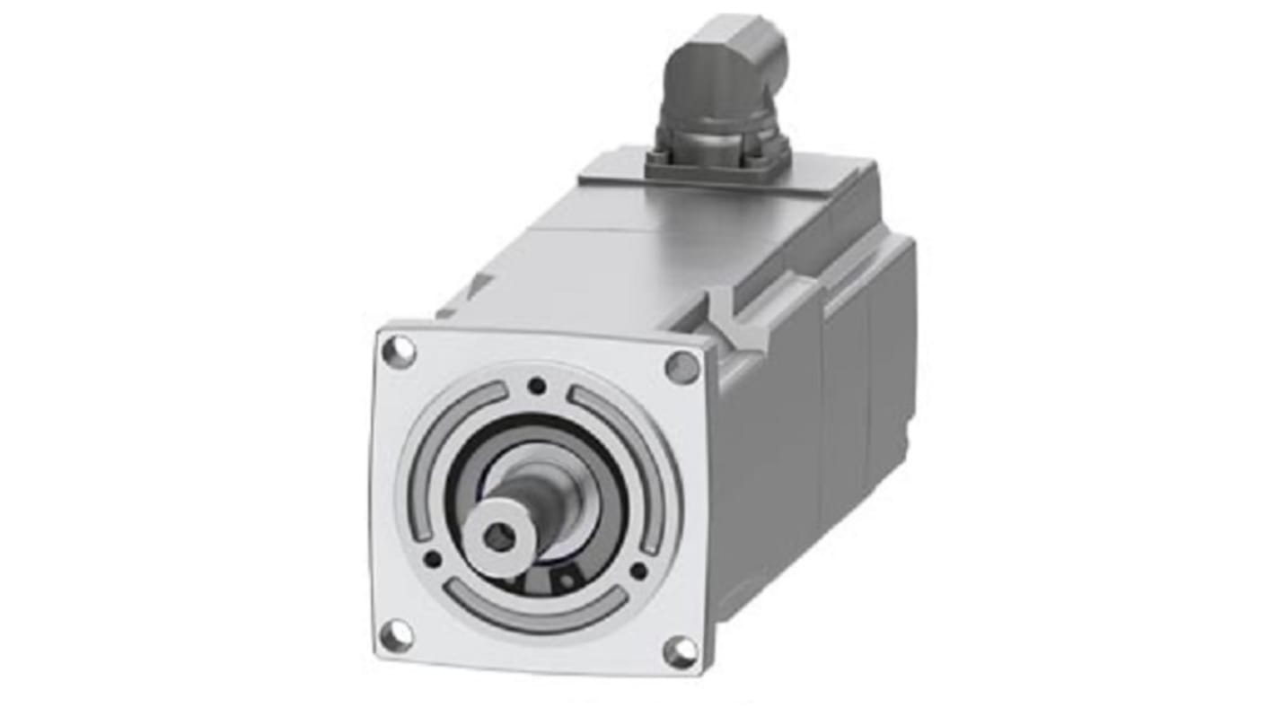 Servomotore Siemens 1FK2103-2AH10-0SA0, sincrono a magnete permanente, 0,28 kW, 4500 giri/min, coppia massima 1,95 Nm.