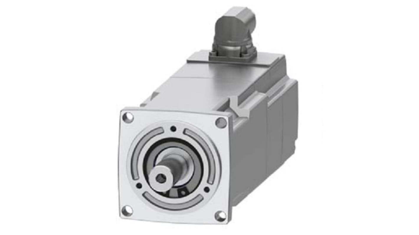 Servomotore Siemens 1FK2103-4AG11-0SA0, sincrono a magnete permanente, 0,4 kW, 3000 giri/min, coppia massima 4,05 Nm.