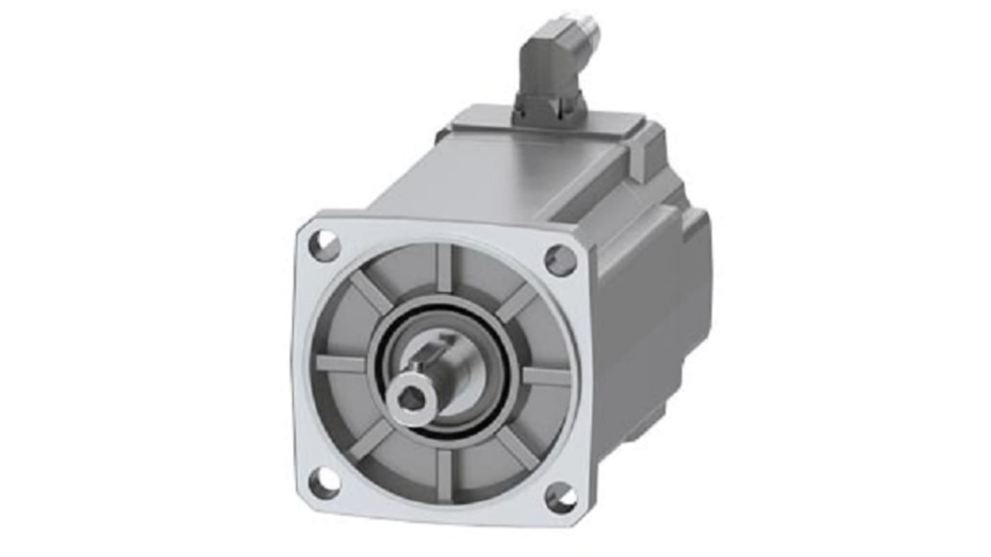Servomotore Siemens 1FK2105-4AF01-1MA0, sincrono a magnete permanente, 15 Nm, 1,45 kW, 3000 giri/min, design compatto.