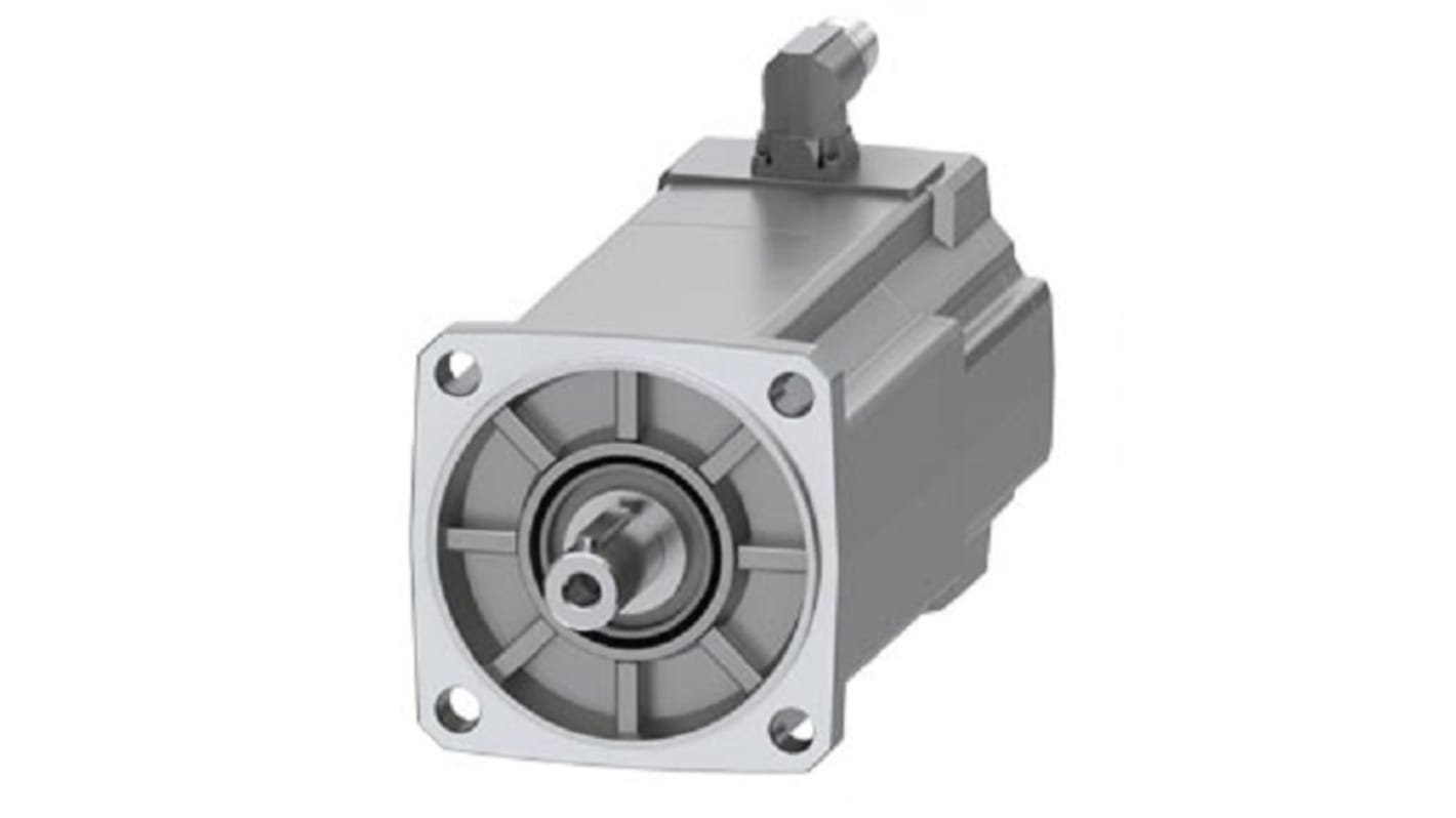 Servomotore Siemens 1FK2105-4AF11-1MA0, sincrono a magnete permanente, 15 Nm, 1,45 kW, 3000 giri/min, 400-480 V.