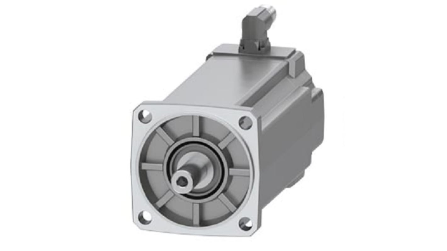 Servomotore Siemens 1FK2105-6AF00-0MA0, sincrono a magnete permanente, 2,1 kW, 24 Nm, 3000 giri/min, design compatto.