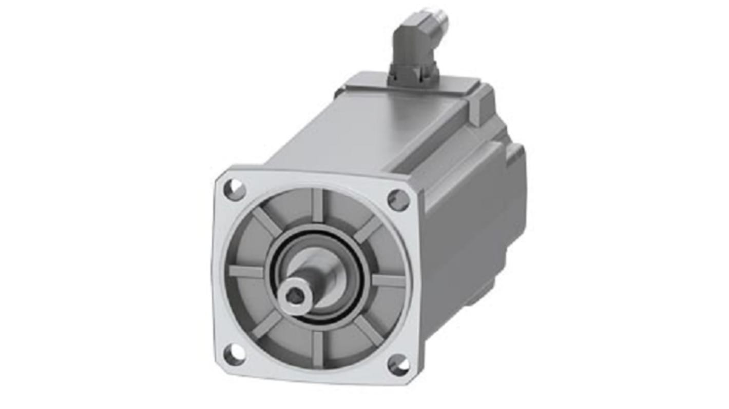 Servomotore Siemens 1FK2105-6AF01-0MA0, sincrono a magnete permanente, 2,1 kW, 24 Nm, 3000 giri/min, design compatto.