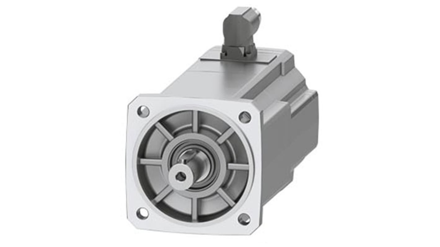 Servomotore Siemens 1FK2106-3AF10-1MA0, sincrono a magnete permanente, 2,3 kW, 26 Nm, 3000 giri/min, design compatto.
