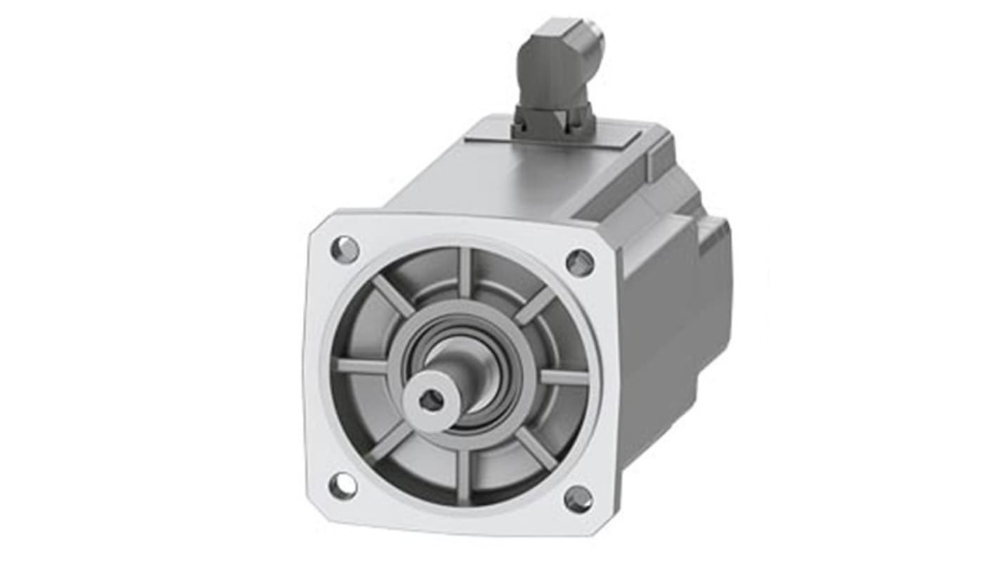 Servomotore Siemens 1FK2106-4AF00-0SA0, sincrono a magnete permanente, 2,7 kW, 33 Nm, 3000 giri/min, design compatto.